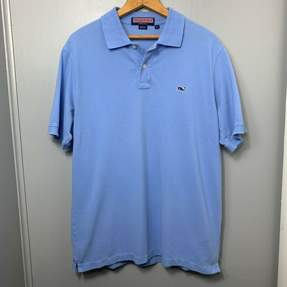 VINEYARD VINES Light Blue Polo Shirt
